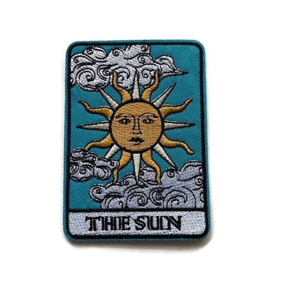Accessories - The Sun Tarot Card Embroidered Patch